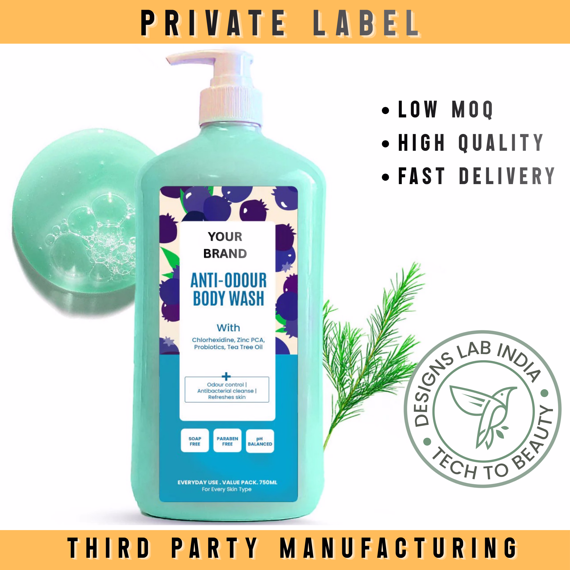 Anti Odour Body Wash